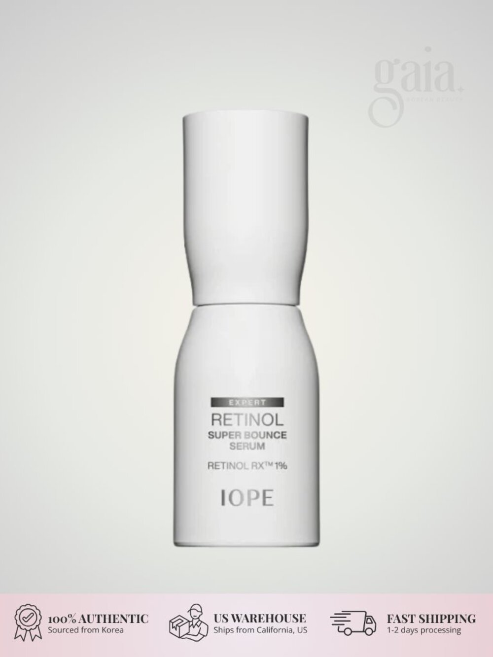 IOPE Retinol Super Bounce Serum 50ml Firming Retinol Anti Aging Face Serum